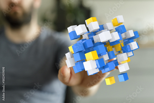 Creative visual concept of ...