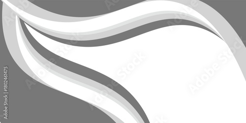 Abstract blue smooth wave on a white background. Dynamic sound wave. Design element. vector eps10 gradient vintage