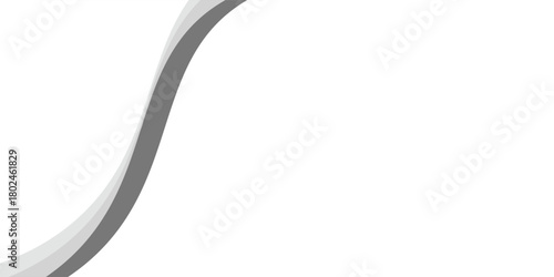 Abstract blue smooth wave on a white background. Dynamic sound wave. Design element. vector eps10 gradient vintage