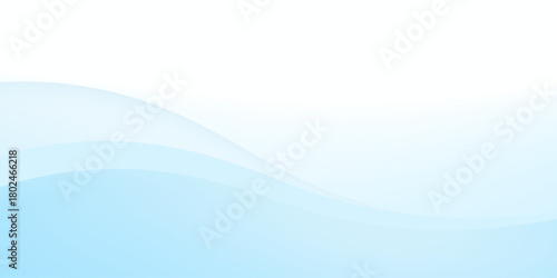 Abstract white wavy glowing lines on a blue background. Futuristic digital high-technology pattern. Health Care concept.