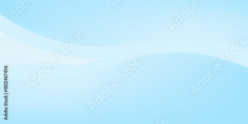 Abstract white wavy glowing lines on a blue background. Futuristic digital high-technology pattern. Health Care concept.
