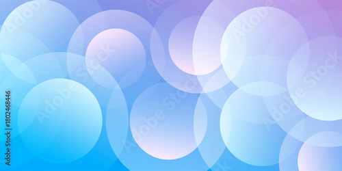 abstract background .blue and pink gradation. circle effect style. modern minimalist.eps 10