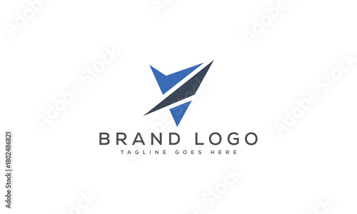 letter V logo design vector template design for brand.