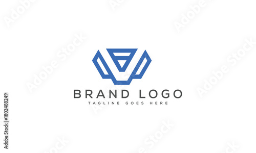 letter V logo design vector template design for brand.