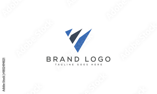 Free Download letter V logo design vector template design for brand. - GFXLoad
