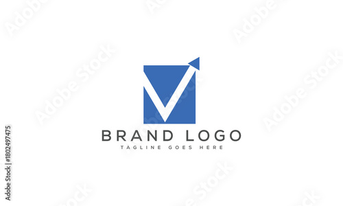 Free Download letter V logo design vector template design for brand. - GFXLoad