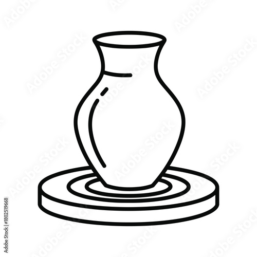 Collection of outline icons representing theater, film, and performing arts: stage, spotlights, masks, clapperboard, microphone.