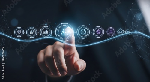 User Authentication and Data Security with Touch Interface for Secure System Access