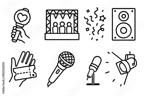 Entertainment – K-pop Concert Icons