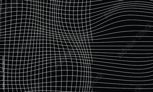 Cyberspace Data Communication Lines Flowing Background for Poster