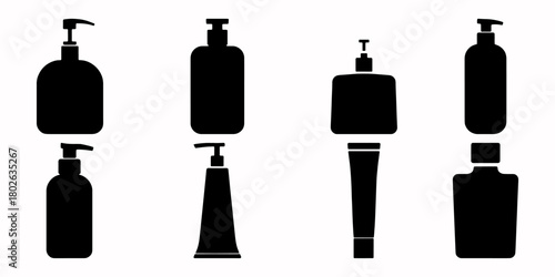 Bottle icons Vector
