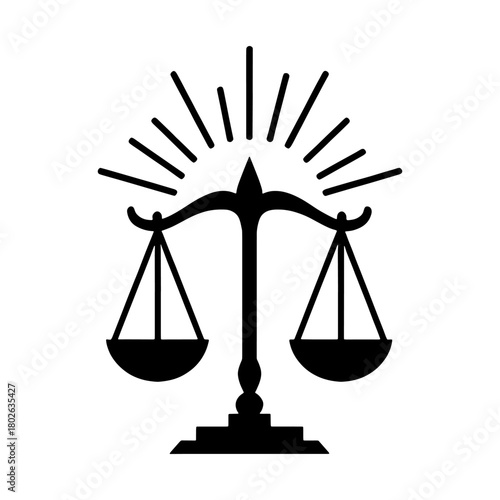 Scales of justice Vector