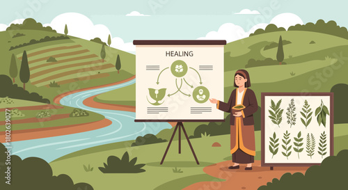 Holistic Healing Presentation in Nature: A Guide to Alternative Medicine