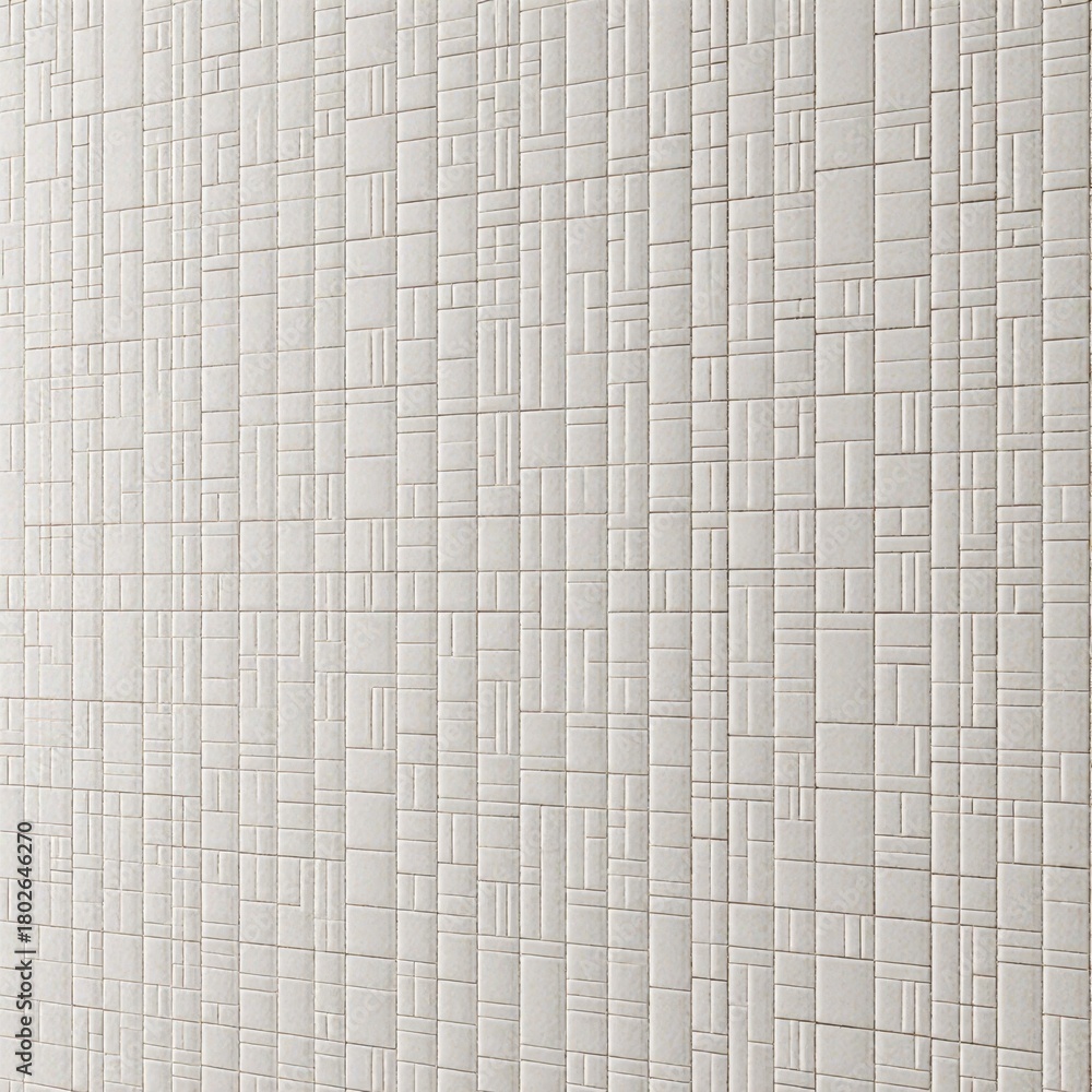 Fototapeta premium Textured wall design adds depth and elegance to modern interiors in a serene setting