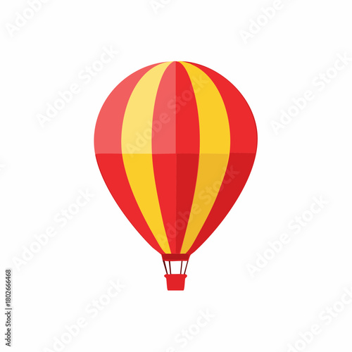 Ballon décoratif stylisé vectoriel pour fête