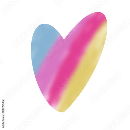 Cute Hand-Drawn Heart Icon no background png