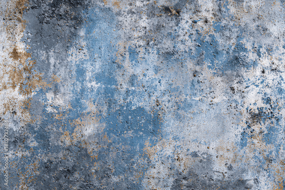 Fototapeta premium Dark grunge texture of the material. Scratched and aged surface of the gray wall. Old background. Wallpaper or material for graphic design.