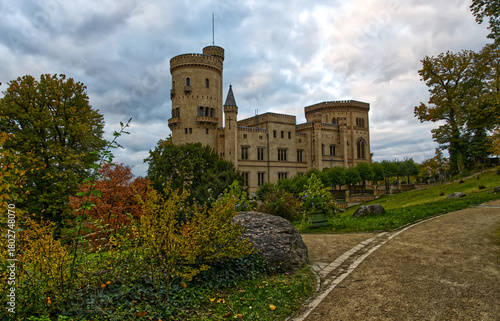 Babelsberg Castle - neo-Gothic palace in Potsdam, Germany, that was once the summer residence of Emperor William I