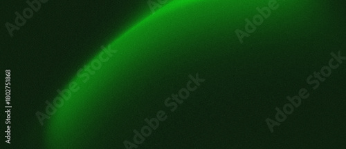 A blurred background with a glowing green, grainy texture, featuring a gradient from black to dark green, suitable for a banner backdrop.
