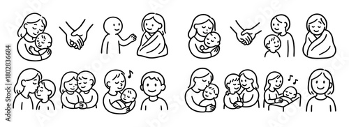 Tender Moments Icons Grid