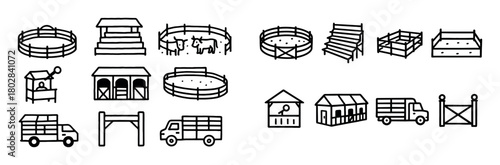 Rodeo Doodle Icons