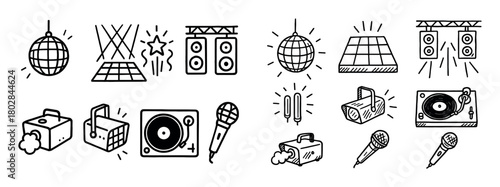 Disco Icon Set