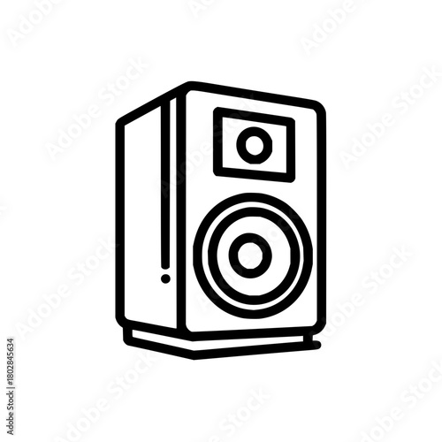 Speaker audio music sound system stereo bass loud technology equipment dj party entertainment design 100w