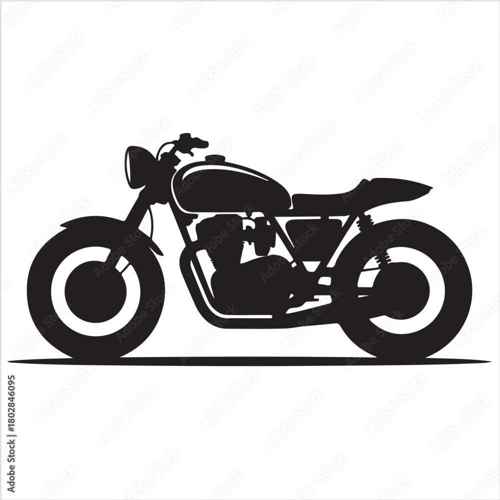 Obraz premium Motorcycle Vector-