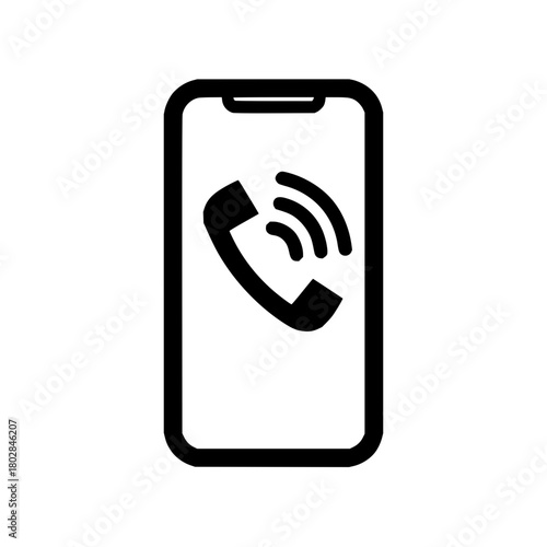 Incoming call phone mobile smartphone communication connection contact calling telephone cellphone device ringtone 100