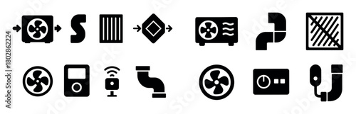 Air Recuperation Icons