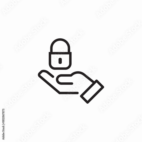 password verification icon sign vector