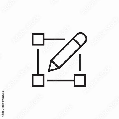 Free Download sketch crop icon sign vector - GFXLoad