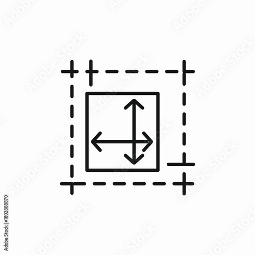 construction plan icon sign vector