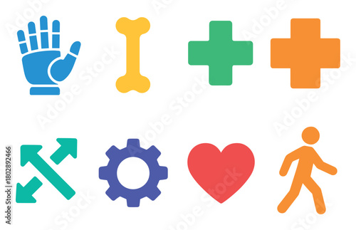 Colorful Prosthetic Icons