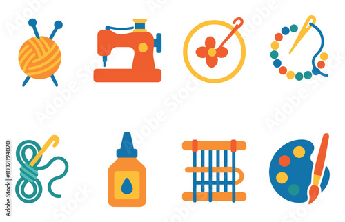 Handicraft Icon Set