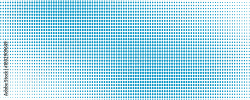 Digital gradient with points. Abstract futuristic panel. Dotted Backgound. Monochrome halftone pattern. Grunge  backdrop with circles, dots, point. Vector illustration