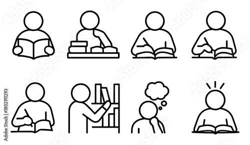Library Activity Icons