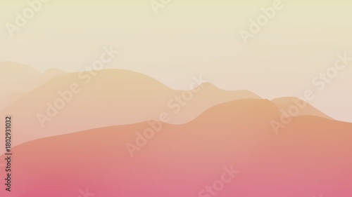 Abstract Pink Liquid Wave Motion Background | Gradient Flow Animation | 4K Loop