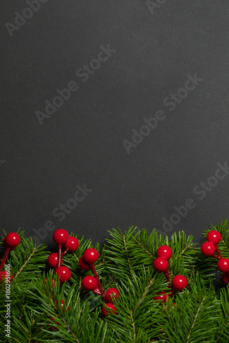 Christmas frame background close up