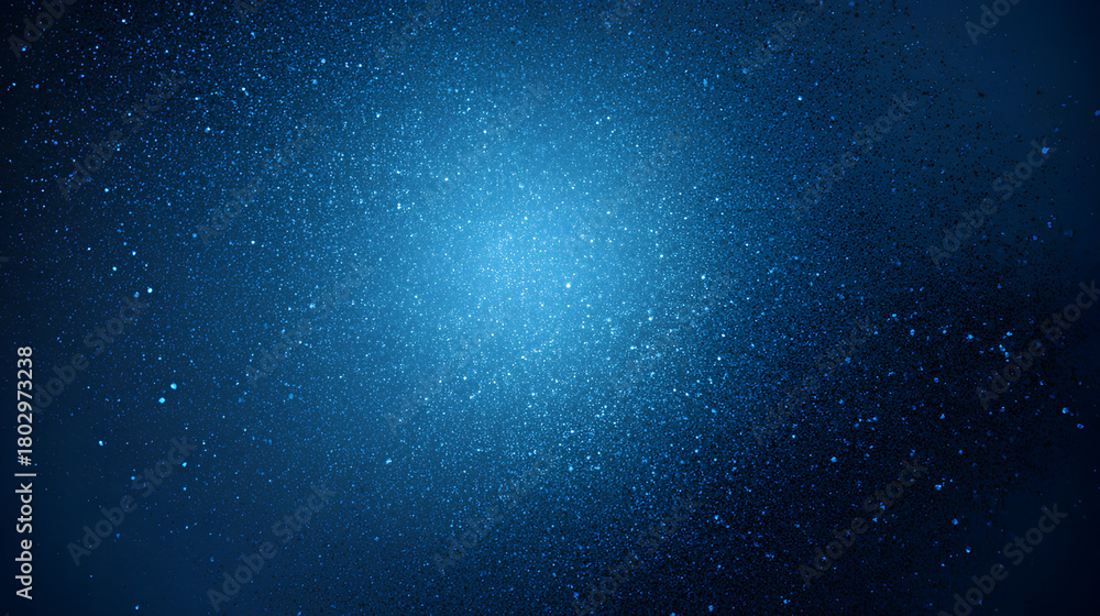 Obraz premium Background with beautiful subtle sparkling blue light. Blue background. abstract blue texture grainy noise. Stock Illustration