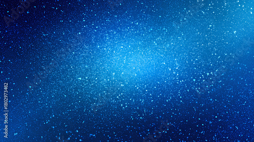 Background with beautiful subtle sparkling blue light. Blue background. abstract blue texture grainy noise. Stock Illustration
