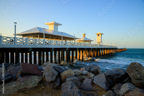 Ponte dos Ingleses na Praia de Iracema, Fortaleza, Ceará, Brasil
