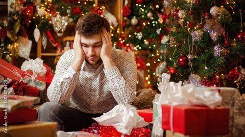 Stressful New Year holiday moments