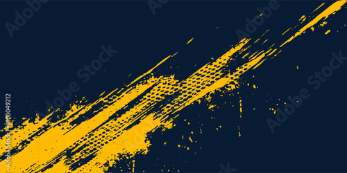 black and yellow abstract dirty grunge background