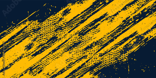 black and yellow abstract dirty grunge background