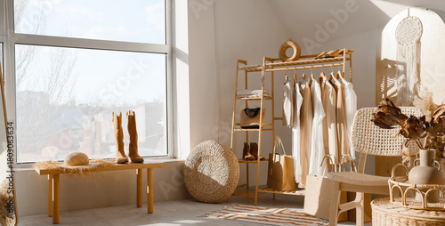 Interior of stylist's studi...