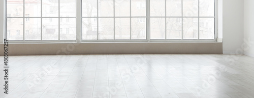View of empty room with lam...