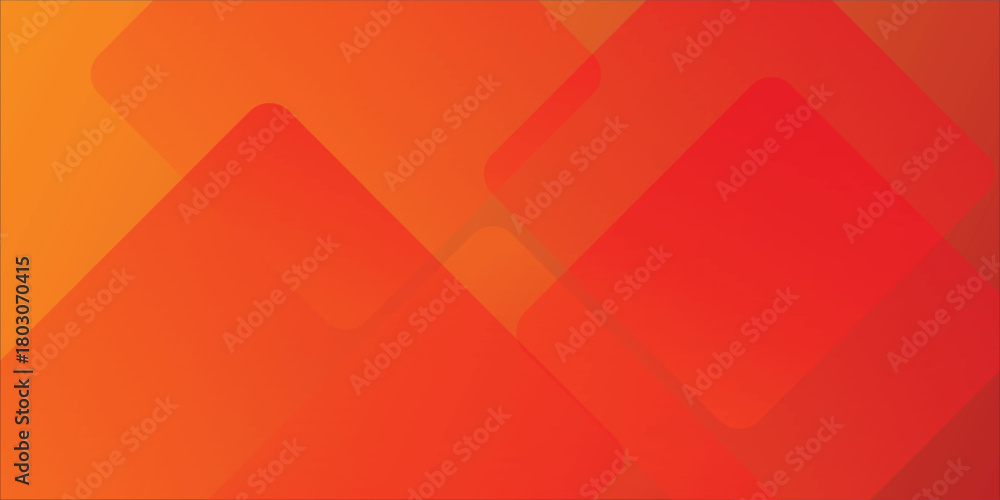 Fototapeta premium Bright Orange Abstract Background With Geometric Shapes For Modern Design And Marketing eps10