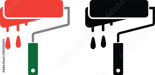 Paint roller icon