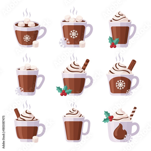 Hot Chocolate and Winter Drinks Set